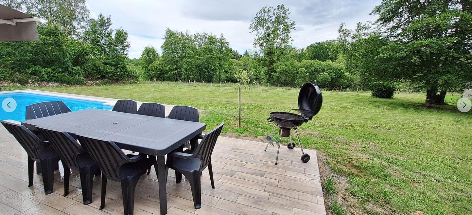 Les Granges De Soulagnieux Et Sa Piscine Privee Villa Piégut-Pluviers Exteriör bild